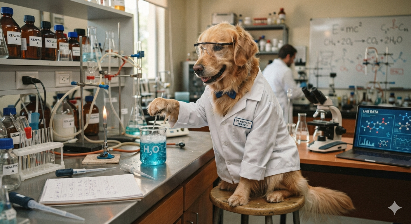 Cão cientista