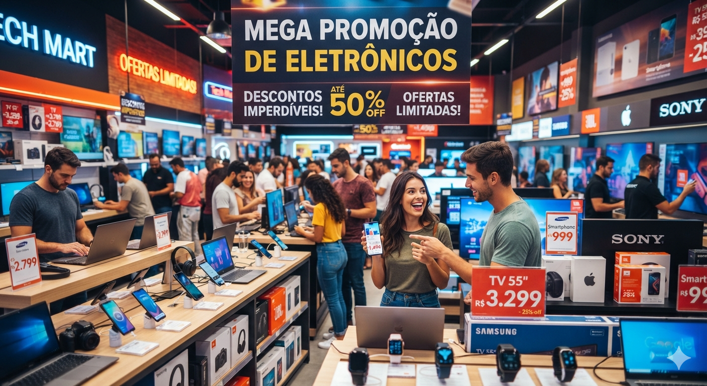 promoções de eletrônicos