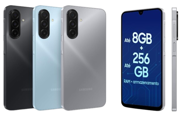 Samsung Galaxy A17 256GB 8GB RAM - design fino IP54