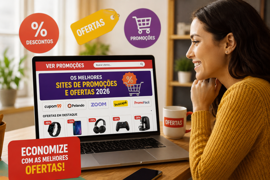 melhores sites de promoções