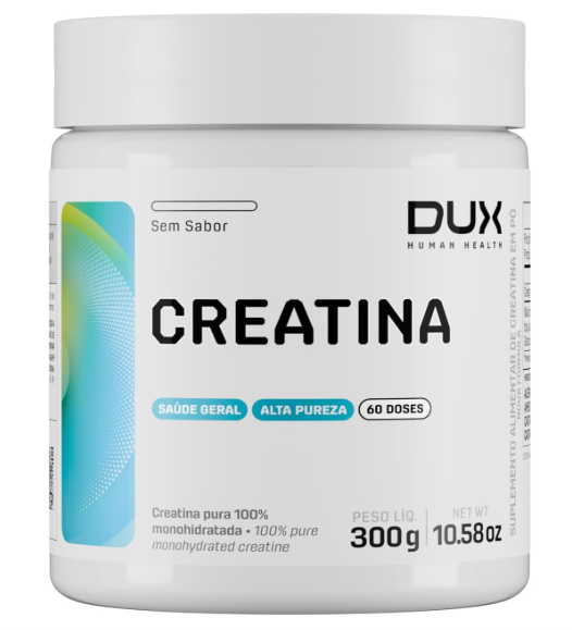 Creatina monohidratada suplemento em pó